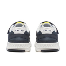 Load image into Gallery viewer, Saucony Eclipse Jr. Navy &amp; White Sneakers