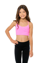 Load image into Gallery viewer, Racerback Bra Cami Girls One Size