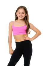 Load image into Gallery viewer, Seamless Bandeau Bra Cami Girls One Size - So Many Colors!