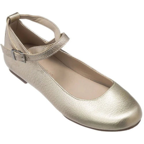 Elephantito Gold French Ballet Flats