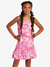 Load image into Gallery viewer, The Good Direction Strappy Dress in Shocking Pink Hello Aloha