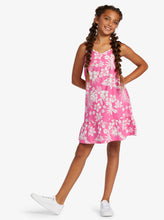 Load image into Gallery viewer, The Good Direction Strappy Dress in Shocking Pink Hello Aloha