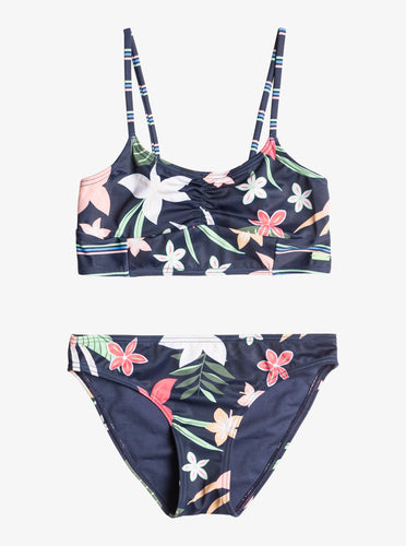 Mood Indigo Vacay For Life Crop Two Piece Bikini Set