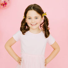 Load image into Gallery viewer, Pink Confetti Short Sleeve Tutu Dress - Kids Birthday