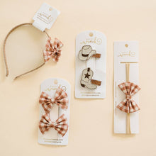 Load image into Gallery viewer, Cowgirl Cutie Clip Set - Western - Fall - Hair Clips