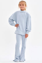 Load image into Gallery viewer, Cotton Terry Mock Neck Sweatshirt