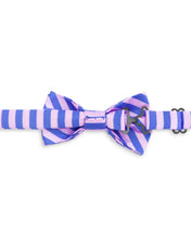 Load image into Gallery viewer, Highland Stripe Blue Green Pre-tied Child Tween Bowtie