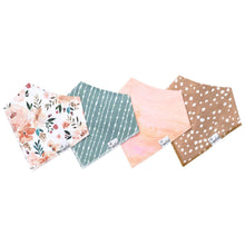 Load image into Gallery viewer, 4 Pack Baby Bandana Bibs - Autumn