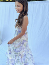 Load image into Gallery viewer, Savannah Girls Lilac Maxi Dress