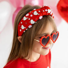 Load image into Gallery viewer, Valentine&#39;s Day Gemstone Headband - Mommy and Me