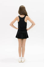 Load image into Gallery viewer, Black Tennis Skort
