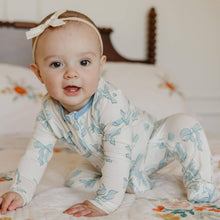 Load image into Gallery viewer, Zip-Up Footie Pajama - Daphne