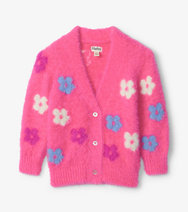 Load image into Gallery viewer, Soft Floral Cardigan Sungria Sunset