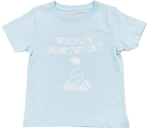 Happy Birthday Blue Shirt