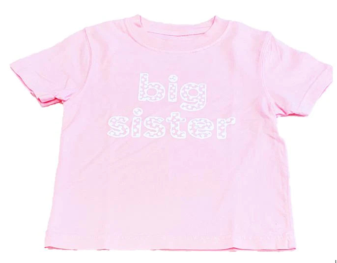 Big Sister Pink Shirt