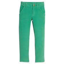 Pine Green Twiggy Corduroy Pants