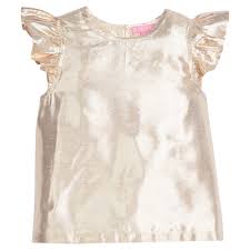 Gilt Metallic Gold Top