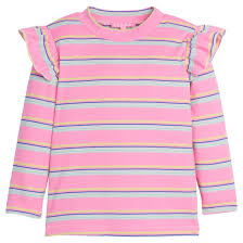 Bubblegum Stripe Sadie Top