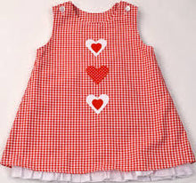 Load image into Gallery viewer, Red Reversible Santa &amp; Hearts Jumper