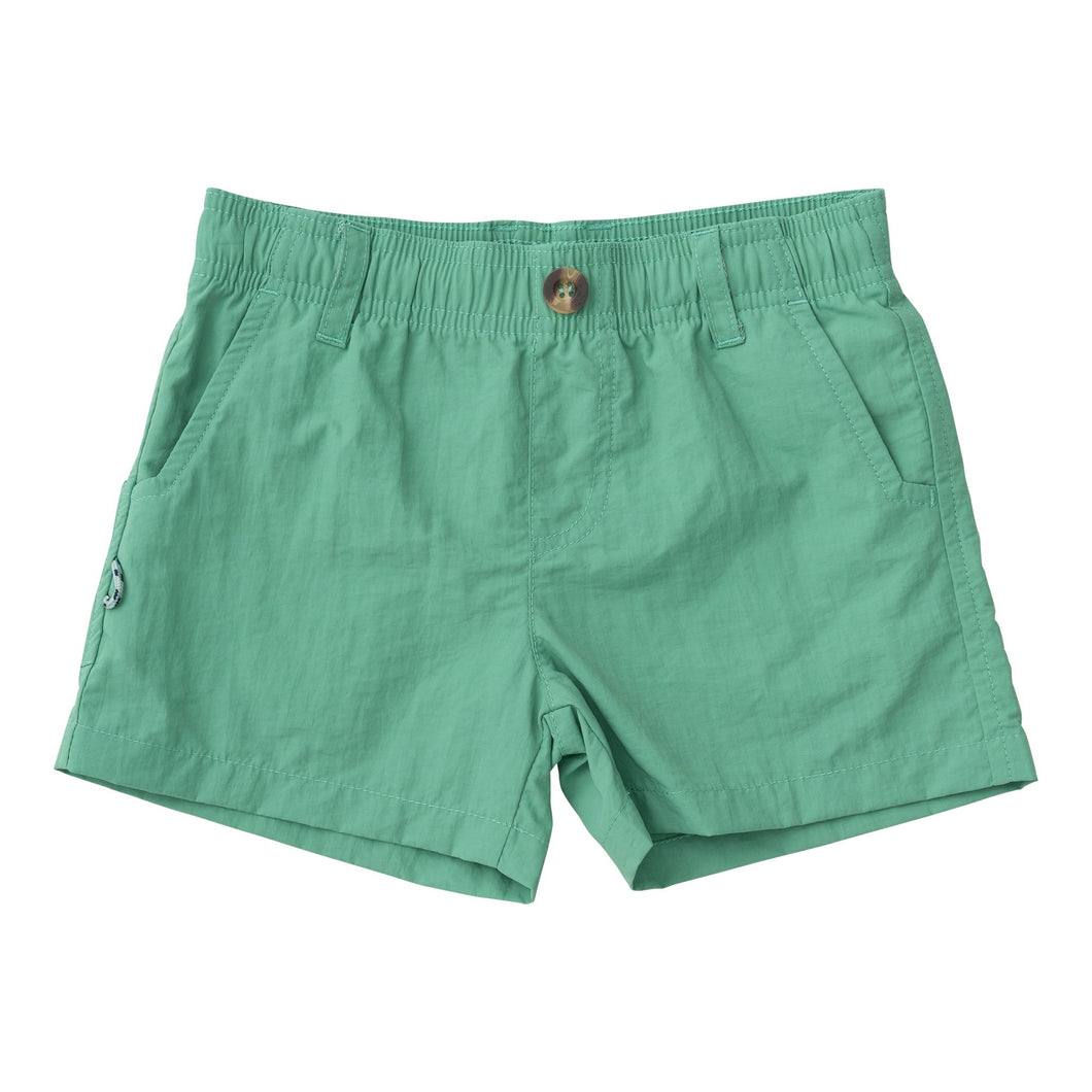 Outrigger Performance Short- Green Spruce
