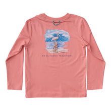 Load image into Gallery viewer, Pro Performance Fishing Tee Shell Peach