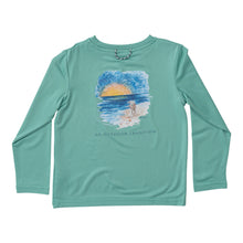 Load image into Gallery viewer, Pro Performance Fishing Tee Green Spruce