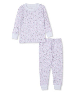 Multicolored Rainbow Joy Snug Pajama Set