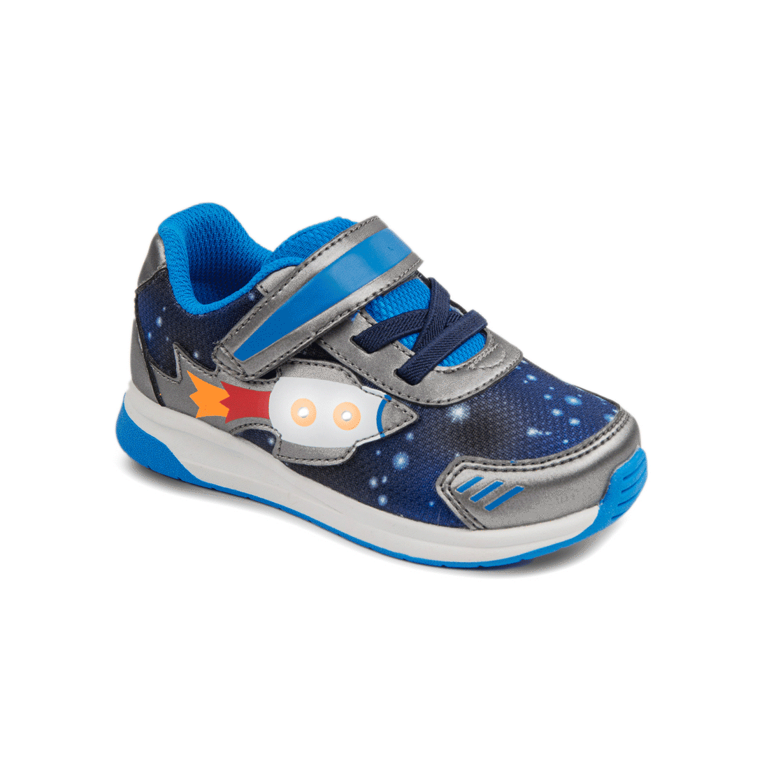 Stride Rite Lighted Astro Blue Sneakers – Ragamuffin Children's