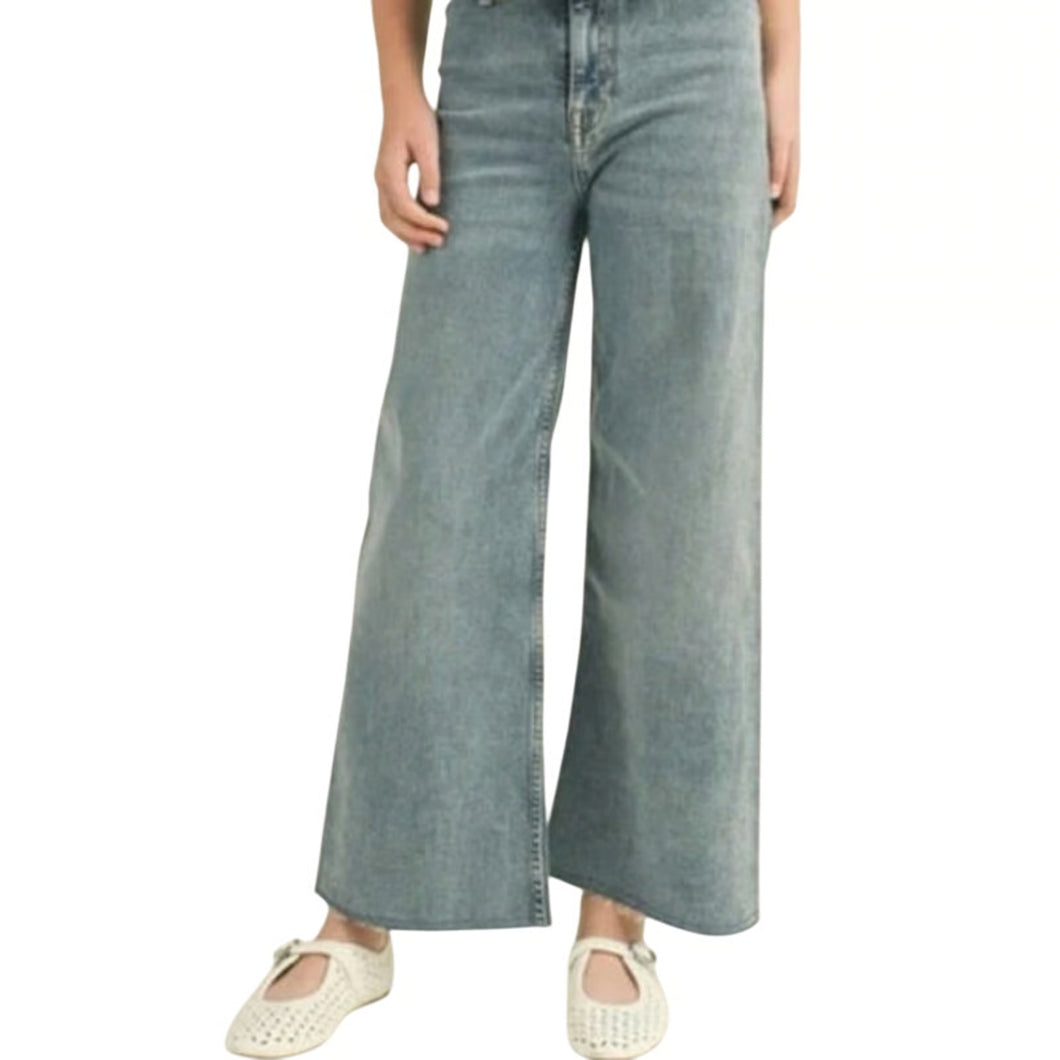 Denim Wide Leg Jeans