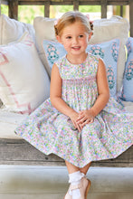 Load image into Gallery viewer, Cheekwood Floral Simply Smocked Dress