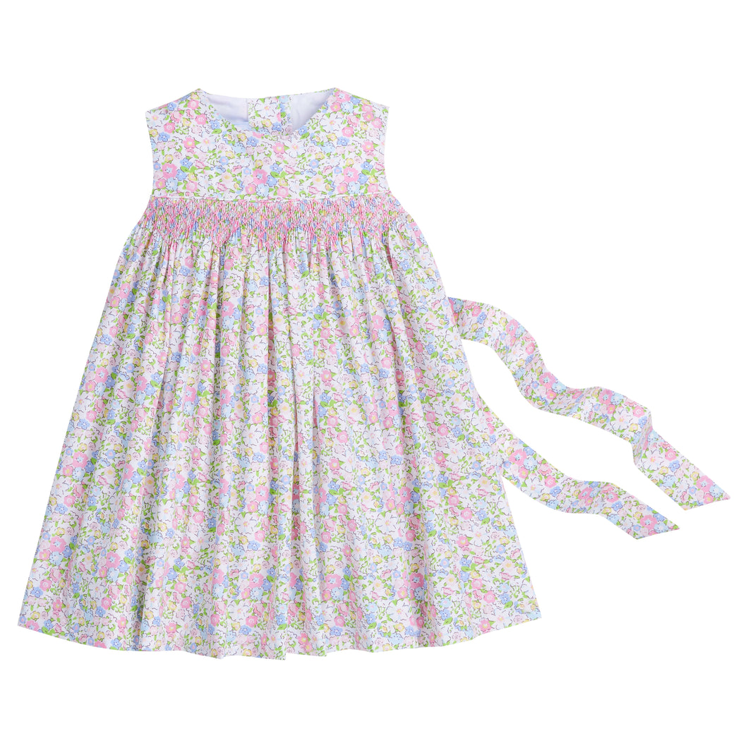 Cheekwood Floral Simply Smocked Dress