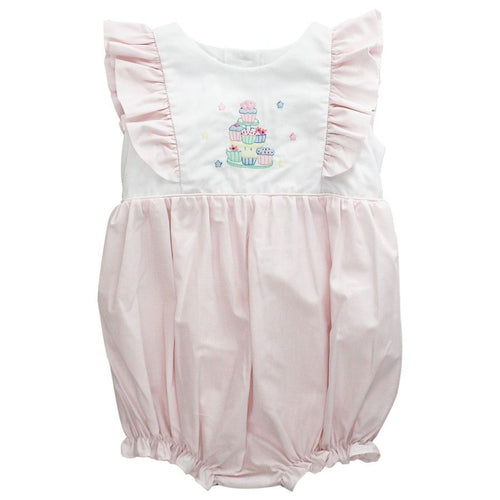 Cupcake Party Girls Bubble Short