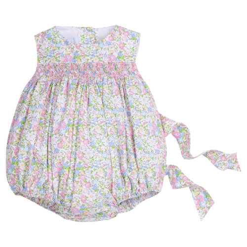 Cheekwood Floral Simply Smocked Bubble