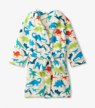 Load image into Gallery viewer, Cami Lace Real Dino Fleece Robe