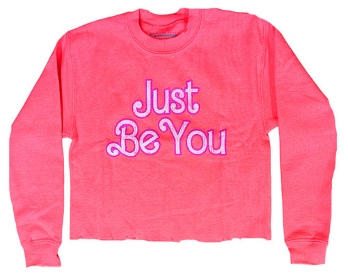 Just Be You Pullover Crop