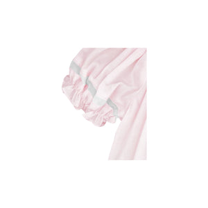 Pink Smocked Daygown & Bonnet Set