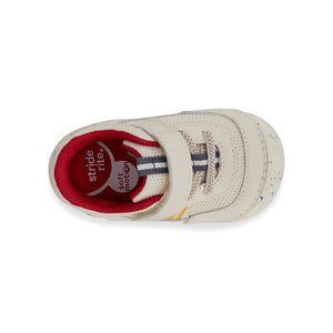 Stride Rite Soft Motion Reed White Multi Sneakers