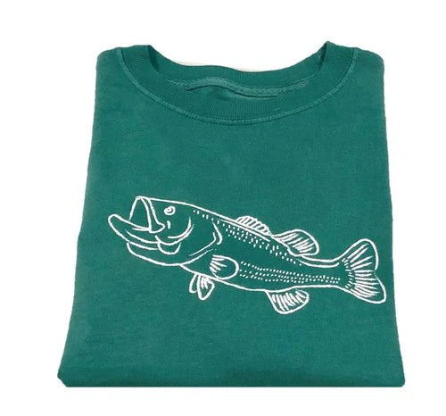 SS Dark Green Bass T Shirt