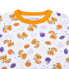 Orange & Purple Tiger Pride Long Pajamas