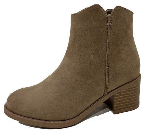 MIA Girl's Little Patton Taupe Brusse Boots
