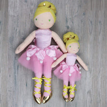 Load image into Gallery viewer, Olivia the Dancing Darling Woven Ballerina Doll