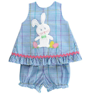 Bowtie Bunny Angel Dress with Tie and Bloomer