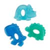 Load image into Gallery viewer, Cutie Coolers Dino Water Filled Teethers 3pk
