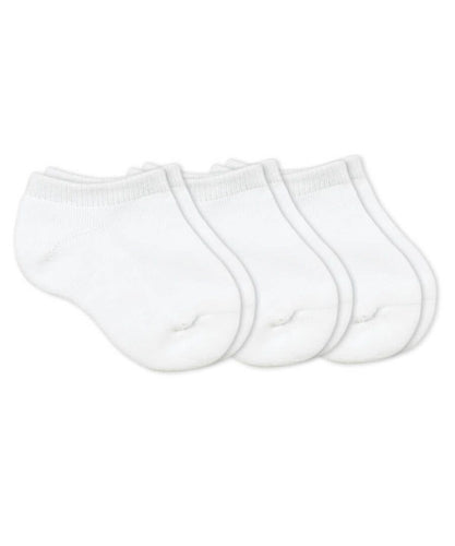 Jefferies White Smooth Toe Sport Low Cut Socks 3 Pack