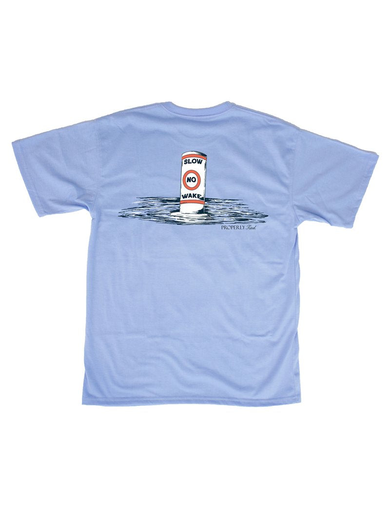 LD No Wake Short Sleeve Light Blue