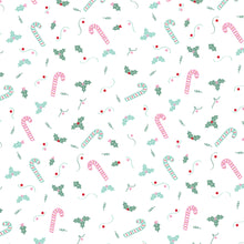Load image into Gallery viewer, Once Upon A Time Onesie Holly/Candy Cane Light Pink