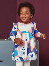 Load image into Gallery viewer, Baby Mighty Mini Ruffled Up Dress Super Bloom In Blue