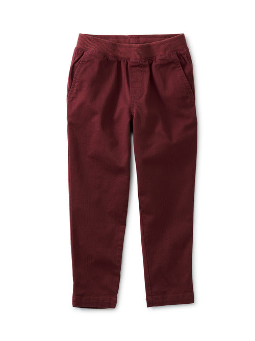 Timeless Stretch Twill Pants Red Mahogany