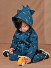 Load image into Gallery viewer, Dinosaur Zip Baby Hoodie Blixt Bolts