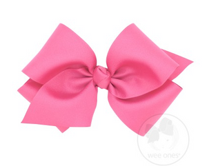 Huge Basic Grosgrain Bow Knot Wrap with French Clip